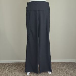 Hofi Dark Grey Yoga Pants, S